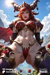 1girls ai_generated alexstrasza big_ass big_breasts blizzard_entertainment breasts bust busty chest curvaceous curvy curvy_figure dragon dragon_girl female hips hourglass_figure huge_ass huge_breasts humanoid large_ass large_breasts legs light-skinned_female light_skin mature mature_female naughty_neurals slim_waist thick thick_hips thick_legs thick_thighs thighs voluptuous waist wide_hips world_of_warcraft