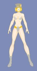 athletic_female bikini clock clock_head clock_woman_(skibidi_multiverse) female female_focus female_only grey_boots skibidi_toilet skibidi_toilet_multiverse skimpy skimpy_clothes sundarts