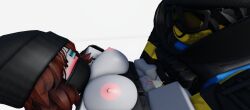 1boy1girl 3d artist_request breasts cum cum_in_pussy dummies_vs_noobs dummy_(roblox) female fusilier_(dummies_vs_noobs) male nipples penis pussy roblox roblox_game robloxian source_request straight_sex tagme vaginal_penetration