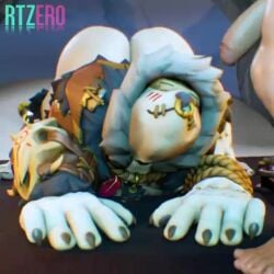 animated gay gay_sex overwatch overwatch_2 roadhog rtzero tagme video