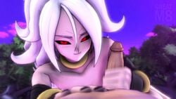 1girls 2010s 3d 3d_animation android_21 animated black_sclera breasts dark_persona dragon_ball dragon_ball_fighterz female gif greatm8 handjob human humanoid long_hair looking_at_viewer majin majin_android_21 male_pov penis pink_skin pointy_ears pov red_eyes son_goten source_filmmaker white_hair