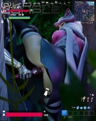 1girls 3d anus female fortnite insertion killian_(fortnite) krakencomplex male male/female pussy vi_(fortnite)