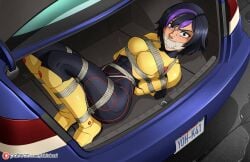 2d 2d_(artwork) big_hero_6 bondage bound captured captured_heroine captured_superheroine damsel_in_distress defeated_heroine disney female female_focus female_only gag gogo_tomago helpless helpless_superheroine human kidnapped_girl kidnapping marvel marvel_comics shibari shio-bari tied_up you_gonna_get_raped