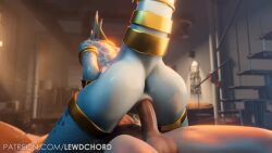 anthro anthro_focus anthro_penetrated anus balls balls_deep bedroom_eyes human lewdchord lizard lizardman lizardman_(warhammer_fantasy) mammal reptile scalie skink_(warhammer_fantasy) tagme tayanna_(furromantic) video warhammer_(franchise) warhammer_fantasy