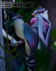 1girls 3d anus female fortnite insertion killian_(fortnite) krakencomplex male male/female pussy vi_(fortnite)