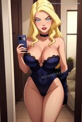 ai_generated black_canary black_canary_(dcau) dc dc_comics dcau dinah_lance dinixdream female female_only green_arrow_(series) human justice_league justice_league_unlimited nai_diffusion solo stable_diffusion tagme white_skin