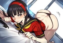 ai_generated amagi_yukiko female female_only human nai_diffusion persona persona_4 solo stable_diffusion tagme white_skin