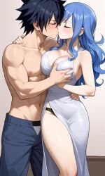 ai_generated couple fairy_tail gray_fullbuster juvia_lockser