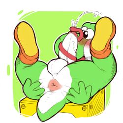yoshi from mario (series) by zackary911