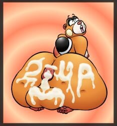 1boy after_sex anthro anus ass ass_focus balls ballsack big_ass big_balls brown_fur cum cum_in_anus cum_on_ass donut_anus enormous_ass enormous_balls fat_ass furry furry_male furry_only gay genitals gigantic_ass gigantic_balls huge_ass huge_balls large_ass large_balls male male_only mammal mario_(series) massive_ass massive_balls nintendo on_knees open_mouth orgasm_face rodent sammyc96 skedaddler_(mario) solo solo_male super_mario_bros._wonder tail thick_ass tongue tongue_out