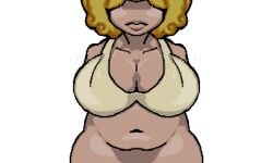 big_breasts bra clothed clothed_female magdalene_(the_binding_of_isaac) magdalene_o._moriah mom_(the_binding_of_isaac) the_binding_of_isaac