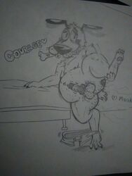 canine_penis cartoon_network chubby courage courage_the_cowardly_dog male_only