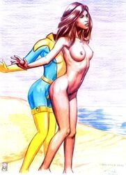 1girls 2003 clothing des_manders female female_only kitty_pryde marvel phasing shadowcat solo straight_hair tagme x-men