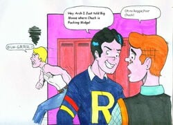 archie_andrews archie_comics hand_drawn moose_mason reggie_mantle tagme