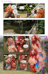 blowjob crystal_maiden cum_in_throat deepthroat dota_2 facial female lina male/female oral sfmstudio troll