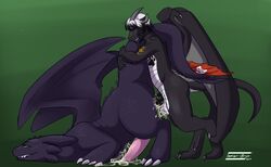 2boys anthro anthro_on_feral cum cum_inside dragon dreamworks feral gay how_to_train_your_dragon male male_only penetration sex size_difference temari-brynn toha_a'nassura toothless yaoi zoophilia