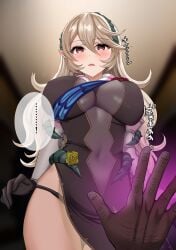 ! ... 1boy 1girls alternate_costume black_panties blonde_hair blush bodystocking breasts brown_hair corrin_(female)_(resplendent)_(fire_emblem) corrin_(fire_emblem) corrin_(fire_emblem)_(female) covered_navel covered_nipples dominant_pov empty_eyes female female_focus femsub fire_emblem fire_emblem_fates fire_emblem_heroes flower gloves glowing hair_between_eyes hairband indoors japanese_text large_breasts long_hair long_sleeves looking_at_viewer looking_down magic male maledom mind_control nintendo official_alternate_costume open_mouth panties pantyshot pantyshot_(standing) pelvic_curtain pointy_ears pov red_eyes see-through shocked solo_focus tara_(szzj7733) text translation_request underwear very_long_hair