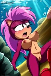 1girls ai_generated anthro big_breasts blush bouncing_breasts breasts dic_entertainment exostriker female furry hedgehog mobians.ai navel nipples nude ocean pussy sea sega skinny_dipping solo sonia_the_hedgehog sonic_(series) sonic_the_hedgehog_(series) sonic_underground underwater water