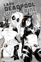 2girls athletic athletic_female big_ass big_breasts black_and_white breasts bust busty character_name chest curvaceous curvy curvy_figure deadpool_&_wolverine_(2024) deadpool_corps digital_media_(artwork) female female_focus hips hourglass_figure huge_ass huge_breasts lady_deadpool large_ass large_breasts laura_kinney legs light-skinned_female light_skin llamaboy marvel marvel_comics mature mature_female multiple_girls parody slim_waist text thick thick_hips thick_legs thick_thighs thighs tracyscops tracyverse voluptuous voluptuous_female waist wanda_wilson wide_hips x-23 x-men