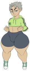 big_ass big_butt big_thighs bike_shorts blue_eyes bulge_through_clothing cropped_hoodie detnox diamond_is_unbreakable edit edited femboy feminine feminine_body feminine_male feminine_pose girly grey_hair huge_ass jojo's_bizarre_adventure koichi_hirose male male_only pose posing seductive seductive_eyes seductive_look seductive_mouth seductive_pose seductive_smile thick_ass thick_hips thick_thighs tight_clothing tight_fit tight_pants trap voluptuous voluptuous_femboy voluptuous_male voluptuous_teen white_hair wide_hips wide_thighs