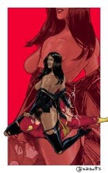 brown_skin dc dc_comics ejaculation female_domination hairy_pussy handjob licking_pussy lois_lane masturbation saibutts_(artist) super_woman superman_(series) superwoman the_flash the_flash_(series) tied_up