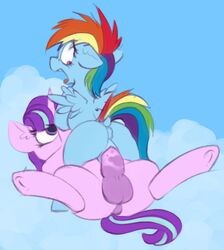 age_difference cub dickgirl equine female female_only filly forced friendship_is_magic horn mammal marsminer my_little_pony pegasus rainbow_dash_(mlp) rape starlight_glimmer straight_hair unicorn wings young