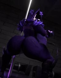 ass big_ass fat_ass pole_dancing raven_team_leader