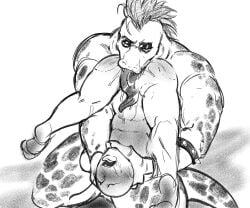 2022 alligator alligatorid ambiguous_gender bite bite_mark bite_mark_on_ass bite_marks cadet76 digital_drawing_(artwork) digital_media_(artwork) dominant dominant_male drool drool_string drooling drooling_tongue fangs five_nights_at_freddy's five_nights_at_freddy's:_security_breach licking long_tongue male male/ambiguous male_anthro montgomery_gator_(fnaf) muscles muscular muscular_anthro muscular_arms muscular_male reptile reptile_humanoid scottgames size_difference steel_wool_studios tongue tongue_out