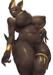 anthro anubis deity egyptian_mythology female middle_eastern_mythology mythology solo