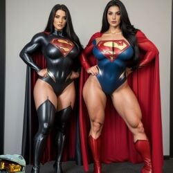 ai_generated breasts breasts dc maria_hill marvel supergirl thick_thighs wonder_woman