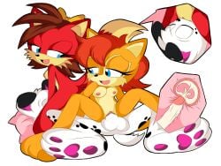 cum cunnilingus fiona_fox girl_on_top j_nsfw oral_sex sally_acorn small_breasts sonic_(series) sonic_oc sonic_the_hedgehog_(archie) threesome x-ray