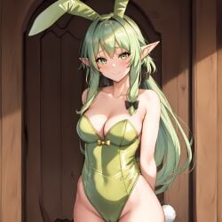 1girls ai_generated elf fantasy female female_only goblin_slayer high_elf high_elf_archer_(goblin_slayer) solo