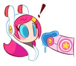 alien alien_girl davidbaronart disembodied_penis goopbloop goopygear kirby_(series) machine male nintendo penis precum robot susanna_patrya_haltmann susie_(kirby) video_games