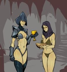 1futa 1girls 2018 animated armor big_breasts bikini breasts chalice cleavage closed_eyes clothed clothing cum cum_on_breasts cum_on_face cum_on_upper_body cumshot cup curvy facial futa futa_with_female futanari gauntlet gif glove helmet intersex izra mirialan open_mouth oppai revealing_clothes seventh_sister slideshow star_wars star_wars_rebels wide_hips