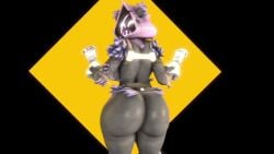 3d 3d_(artwork) 3d_animation animated ass ass_shake ass_shaking background_music bear bear_girl booty bounce_music city_girls fat_ass fat_butt female furry furry_female furry_only music nicolaowo purple_body purple_eyes purple_fur purple_hair purple_skin raven_team_leader raven_team_leader_(fortnite) shaking shaking_ass shaking_butt sound tagme thick_ass thick_thighs twerk twerk_by_city_girls twerk_pose twerker twerking twerking_at_viewer twerking_bottom twerking_position twerking_to_music video