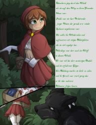 anthro autisdicks_(translator) big_bad_wolf blanchette canid canine canine_on_human canis comic cottonwine_(jay_naylor) deutsch fairy_tales female freckles freckles_on_face furry furry_male furry_on_human german german_female german_text human_female imminent_sex jay_naylor little_red_riding_hood little_red_riding_hood_(jay_naylor) male male_anthro/female_human public_domain red_riding_hood rotkappchen rough_translation the_fall_of_little_red_riding_hood translated wolf