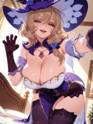 lisa (genshin impact) from genshin impact by arzagod