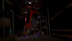 2_penises 3d 3d_(artwork) angry_face big_balls big_penis big_thighs black_body blender bonnie_(fnaf) bored box cardboard_box dark_background dick_piercing diphallism ear_piercing five_nights_at_freddy's futa futa_only futanari glowing_eyes hallway horse_penis horsecock horsecock_futa machine metallic_body naked naked_futa nose_piercing oc original original_character piercing pipes precum precum_drip precum_string purple_eyes purple_light red_skin ring ring_piercing rktzxq robot robot_futa robot_girl robotic shelves solo standing standing_on_toes steamy_penis strong strong_grip taller_futa toilet_paper vertical_diphallism wet_penis