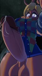 big_balls big_breasts big_penis cock deltarune dick futa_only futanari holding_camera large_breasts noelle_(deltarune) noelle_holiday noelle_holiday_(cryptiacurves) penis precum precum_drip sabrean unity_(engine) vrchat vrchat_avatar vrchat_media
