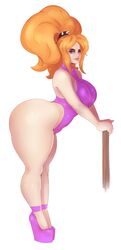 adagio_dazzle ass breasts cleavage equestria_girls female female_only friendship_is_magic fully_clothed high_heels huge_ass large_breasts my_little_pony revealing_clothes solo sunnysundown thick_thighs tight_clothing wedge_heels