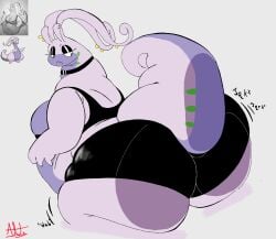 altforfanart antennae_(anatomy) ass background bbw belly belly_overhang big_ass big_belly big_belly_button big_belly_girl big_breasts big_butt big_navel big_tail black_choker black_clothes black_clothing black_pants black_shorts breasts butt choker chubby chubby_female dark_choker dark_clothes dark_clothing dark_pants dark_shorts deviantart digital_drawing_(artwork) digital_media_(artwork) dumptruck_ass dumptruck_butt ear_ring earring earrings fat fat_ass fat_butt fat_female game_freak gold_(metal) golden_earrings goodra goth goth_girl green_eyes grumpy huge_ass huge_belly huge_belly_button huge_breasts huge_butt huge_navel huge_tail i_want_her_to_sit_on_my_face_while_i_eat_her_out large_ass large_belly large_breasts large_butt large_tail massive_ass massive_belly massive_butt massive_tail navel nintendo obese obese_female onomatopoeia overweight overweight_female piercing piercings pokemon pokemon_(species) purple_body reference_image sagging_breasts signature slime_(substance) slimey ssbbw tail white_background