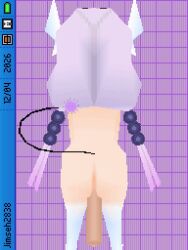 1boy 1girls 3d 3d_animation animated doggy_style dragon_girl from_behind gif horns jimseh2838 kanna_kamui kobayashi-san_chi_no_maidragon loop low_poly pink_hair sex tail thighhighs vaginal_penetration