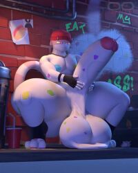 1boy 3_toes 3d 3d_(artwork) 5_fingers 5_toes ahe_gao alley alleyway animated ankle_warmers anthro anxiboi asphalt audible_throbbing balls_on_ground beanie big_balls big_penis bottom_heavy bottom_heavy_femboy casual charlie_(yamwamm) cock cock_worship cum cute cute_face edging expressionless feline femboy fingerless_gloves furry furry_only gold_chain graffiti graffiti_on_wall heartbeat heavy_throbbing hi_res highres huge_cock hung_femboy hung_trap hyper hyper_ass hyper_balls hyper_butt hyper_genitalia hyper_penis hyper_testicles leaning_against_wall licking_cum licking_lips licking_lollipop lollipop long_penis looking_at_phone male muscular naked naked_male original_character outside pawpads penis penis_bigger_than_body penis_grab phone playing_with_penis playing_with_self precum pulsating_cock slightly_muscular solo solo_male sound sounding street tagme text_on_wall thick_penis throbbing throbbing_penis veiny_penis video white_fur