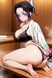 shinobu kocho from demon slayer by laufen lover