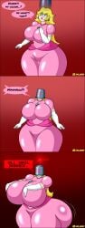 princess peach from mario (series) by al gx