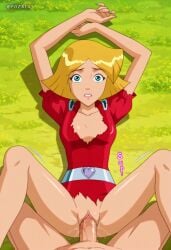 totally_spies clover_(totally_spies) blonde_hair blonde_female huge_breasts large_ass large_breasts large_thighs thick thick_hips thick_legs wide_hips 3d ai_generated artist_name blush breasts completely_nude looking_at_viewer medium_breasts nipples nude patreon_logo pussy 1girls uncensored pozbirt 1female ai ai-created big_breasts female girl naked nude_female patreon patreon_username sexy sexy_body sexy_female watermark