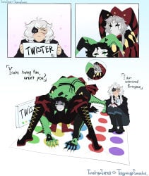 the_freak_circus pierrot_(the_freak_circus) harlequin_(the_freak_circus) self_insert funny male/male 69_position greenapple