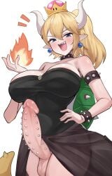 bowsette from mario (series) by hashira 14