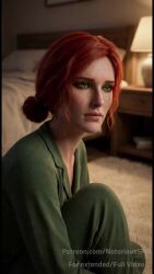 ai ai_assisted ai_generated blowjob penis_in_mouth red_hair sucking sucking_dick sucking_tip tagme the_witcher_(series) the_witcher_3:_wild_hunt triss_merigold video video_game_character video_games