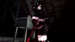 1futa 3d animated big_penis black_hair black_lipstick clothed_sex clothing dickgirl erection fak3d3ath fellatio female futa_on_female futanari hotel_transylvania intersex large_penis long_penis mavis_dracula no_sound oral penis selfcest short_hair sneakers thighhighs undead_fellatio vampire video